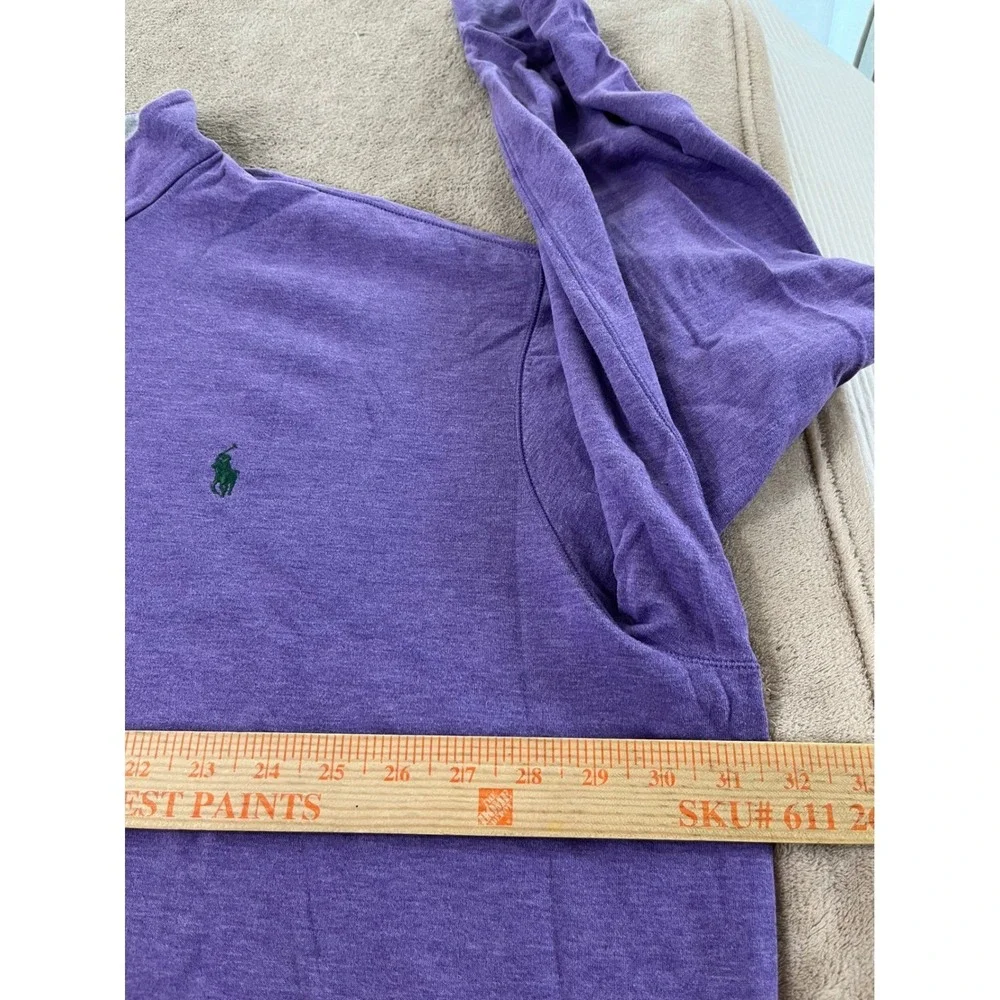 Polo Ralph Lauren Pullover 1/4 Zip Men's 3XB Big Purple Heather Quarter Zip EUC